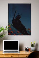 Samurai’s Solitude Poster | Samurai Warrior Poster