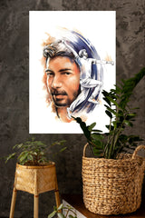 Sky line Striker Poster | Cricketers Posters