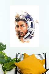 Sky line Striker Poster | Cricketers Posters