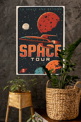 Space Tour Poster | Astronaut Posters