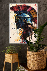 Spartan Helmet Poster | Games Posters