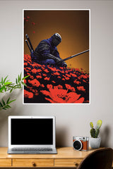 Spirit of the Mountain Poster | Samurai Warrior Poster