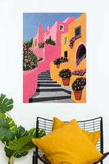 Stair way of Colors Poster | Art Posters
