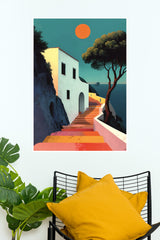 Stairway to the Sea Poster| Art Posters