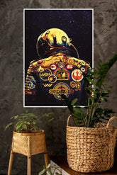 Stardust Watcher Poster | Astronaut Posters