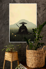 Stillness Before Storm Poster | Samurai Warrior Poster