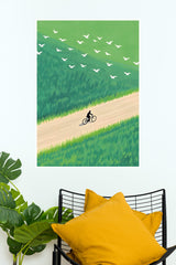 Sunset Glow Poster | The Green World Poster