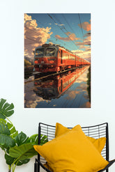 Sunset Line Poster | Art Posters