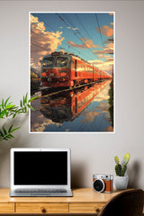 Sunset Line Poster | Art Posters