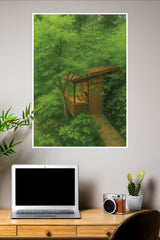 Sunset Serenity Poster | The Green World Poster