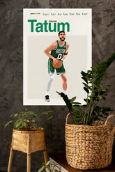 Tatum Poster | Basketball Posters