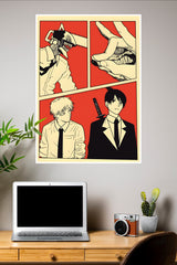 Tension in Red Poster | Anime Posters