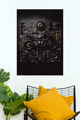 The Anatomy of Speed Poster | Bike Posters