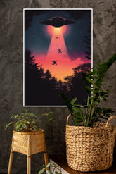 The Cosmic Bond Poster | Astronaut Posters