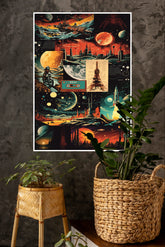 The Floating Hope Poster | Astronaut Posters