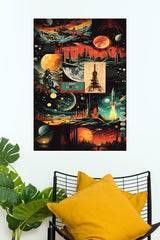 The Floating Hope Poster | Astronaut Posters