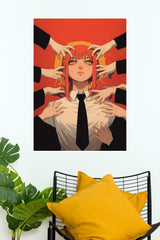 The Red Halo Poster | Anime Posters