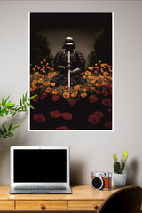 The Silent Code Poster | Samurai Warrior Poster