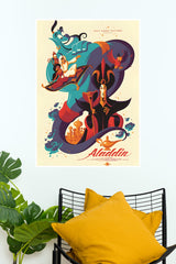 The Walt Disney Aladdin Poster | Animated Movies Posters