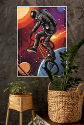 Tiny Planet, Giant Dream Poster | Astronaut Posters