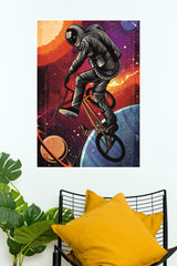 Tiny Planet, Giant Dream Poster | Astronaut Posters
