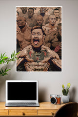 Top 10 greatest MMA fighters of all time Poster | UFC Champions Poster