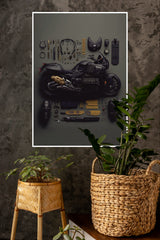 Torque & Detail Poster | Bike Posters