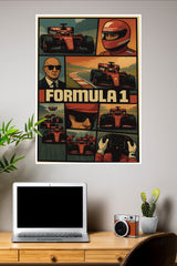 Track Titans Poster | Formula 1 Posters