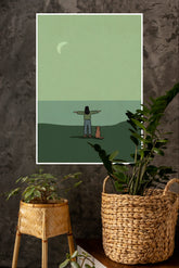 Tranquil Bloom Poster | The Green World Poster