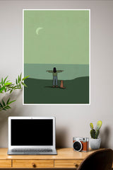 Tranquil Bloom Poster | The Green World Poster
