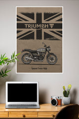 Triumph Bonneville Poster | Bike Posters