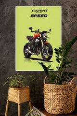 Triumph Speed Triple Poster | Bike Posters