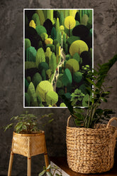 Twilight Glow Poster | The Green World Poster