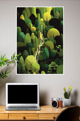 Twilight Glow Poster | The Green World Poster