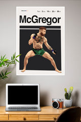 UFC Conor Mc Gregor Poster | UFC Champions Poster