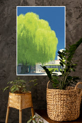 Vibrant Bloom Poster | The Green World Poster