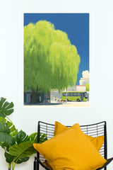 Vibrant Bloom Poster | The Green World Poster