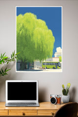 Vibrant Bloom Poster | The Green World Poster