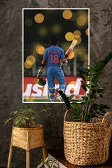 Warrior in Blue Poster | Cricketers Posters