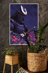 Where the Grass Bleeds Poster | Samurai Warrior Poster