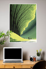 Winter Silence Poster | The Green World Poster