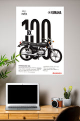 Yamaha RX100 Poster | Bike Posters