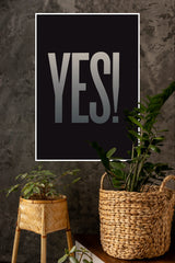 Yes Wallpapers Poster | Gym and Motivational Quotes Posters