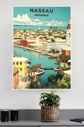 Nassau Bahamas Art Poster | CIty Posters