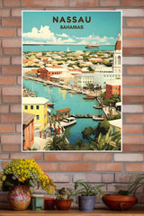 Nassau Bahamas Art Poster | CIty Posters