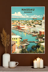 Nassau Bahamas Art Poster | CIty Posters