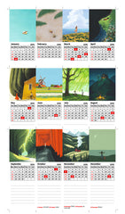 Nature View Premium Table Desk Calendar