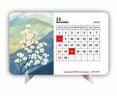 Nature’s River Glow Premium Table Desk Calendar