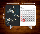 Nature’s River Glow Premium Table Desk Calendar