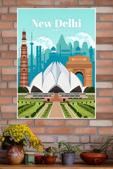 New Delhi Poster | CIty Posters